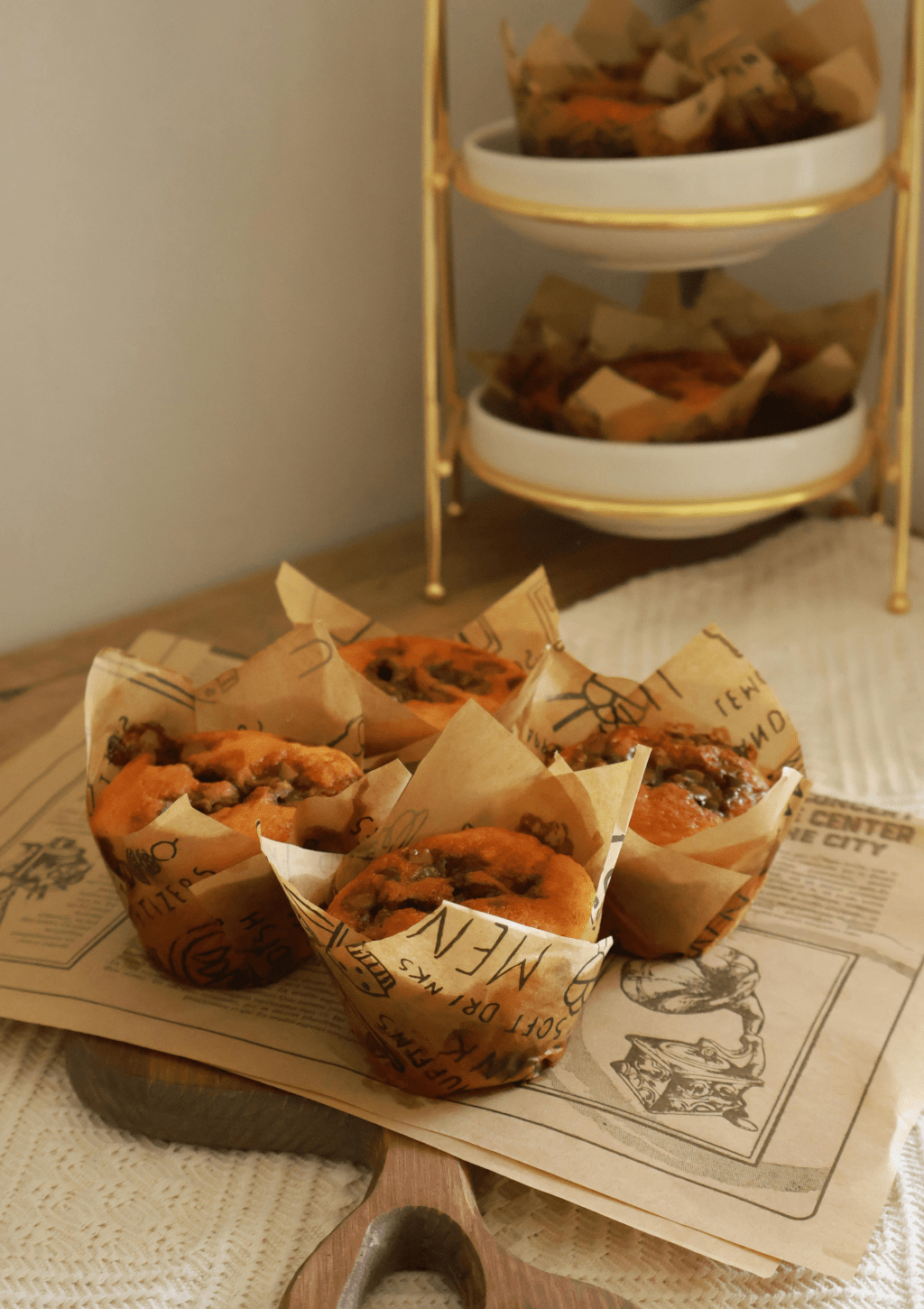 Muffins à la banane et aux flocons&nbsp;d’avoine